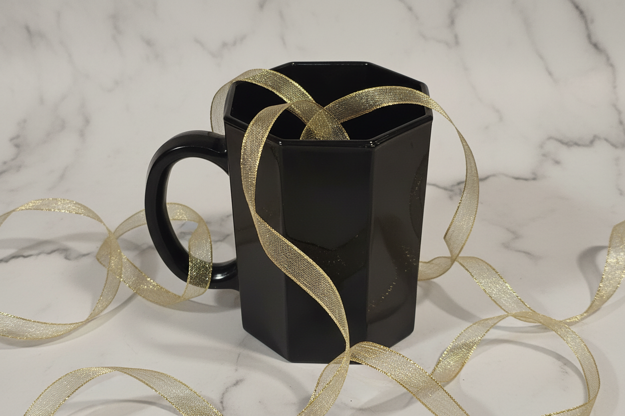 Tazas con figura geométrica